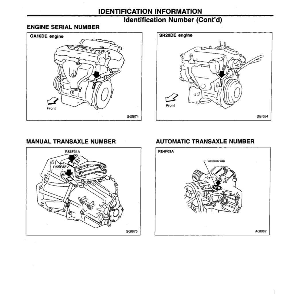 Isuzu TROOPER UX 1994-1997 Full Manual Set – Repair & Maintenance Manual - page 11