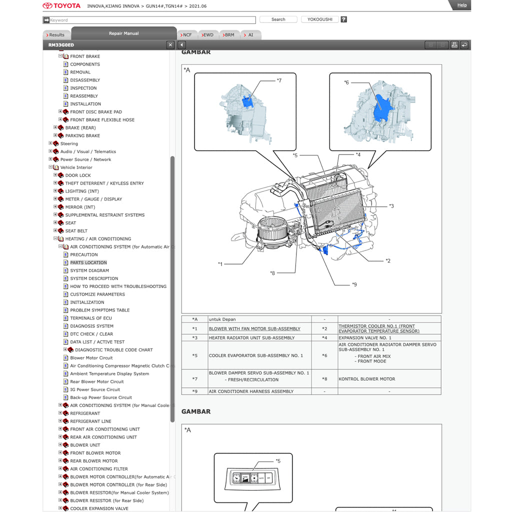 Toyota INNOVA KIJANG TGN/GUN140 2015-2023 Full Manual Set – Online Repair & Maintenance Manual - page 8