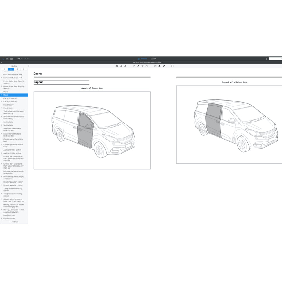 Maxus G10 2016-2023 Full Manual Set – Repair & Maintenance Manual - page 3