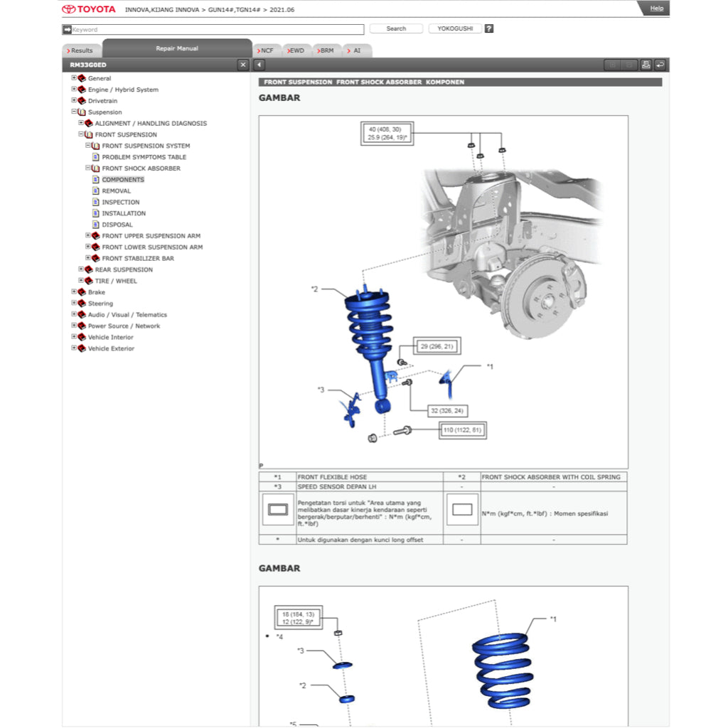 Toyota INNOVA KIJANG TGN/GUN140 2015-2023 Full Manual Set – Online Repair & Maintenance Manual - page 6