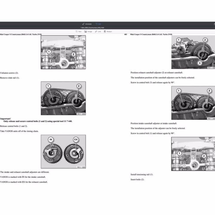 MINI COUNTRYMAN COOPER S R60 / N18 2010-2016 Full Manual Set – Repair & Maintenance Manual - page 3