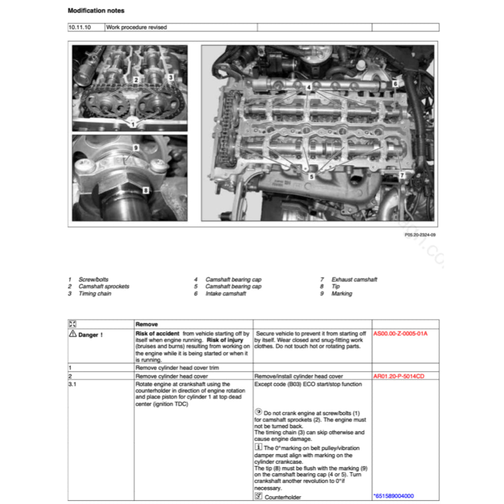 Mercedes-Benz Engine OM651 Service Repair Manual - page 7