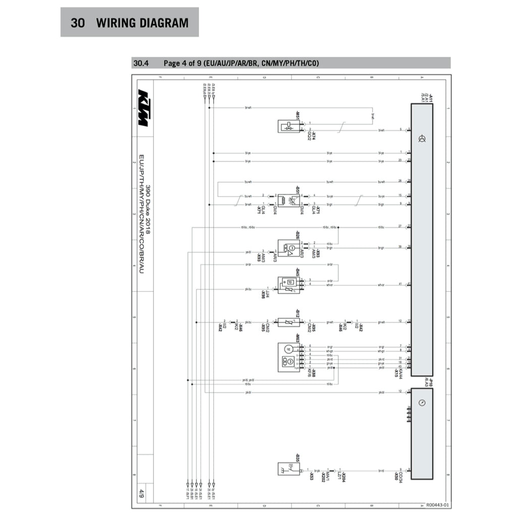 KTM DUKE 390 2013-2018 Full Manual Set – Repair & Maintenance Manual and Spare Parts Catalog and User Handbook - page 8