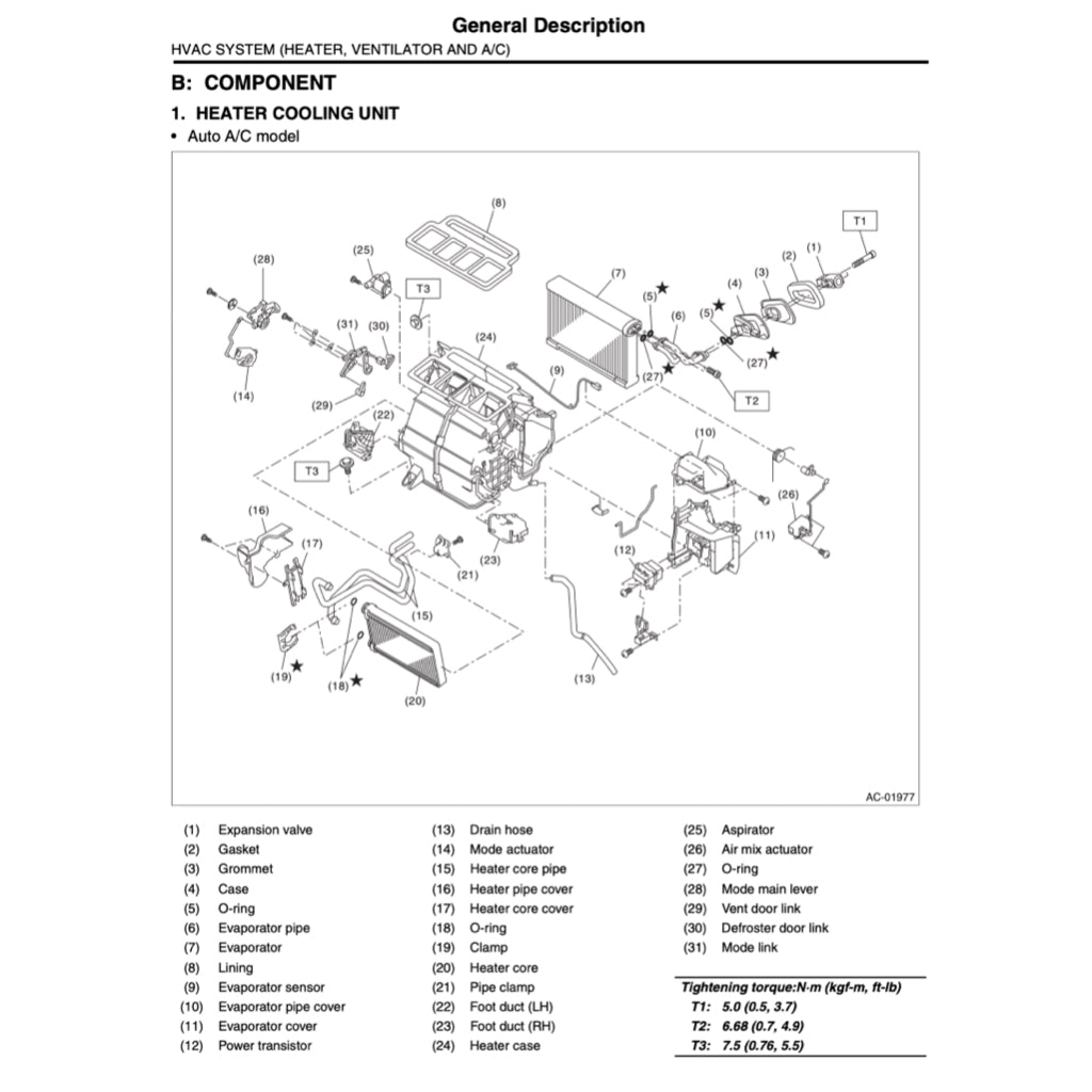 Subaru IMPREZA GE/GH 2008-2011 Full Manual Set – Repair & Maintenance Manual - page 8