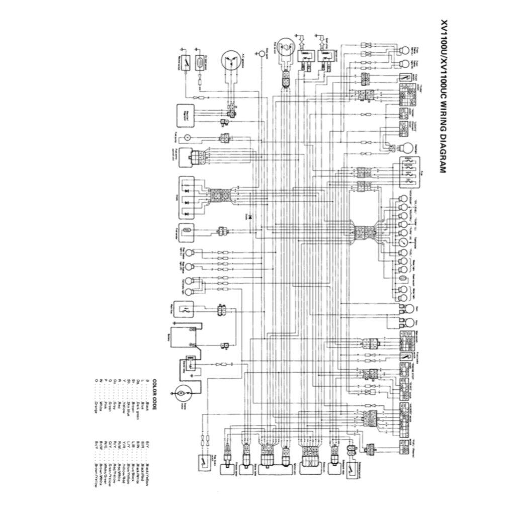 Yamaha VIRAGO XV 700/750/1000/1100 1985-1999 Full Manual Set – Repair & Maintenance Manual and User Handbook - page 6