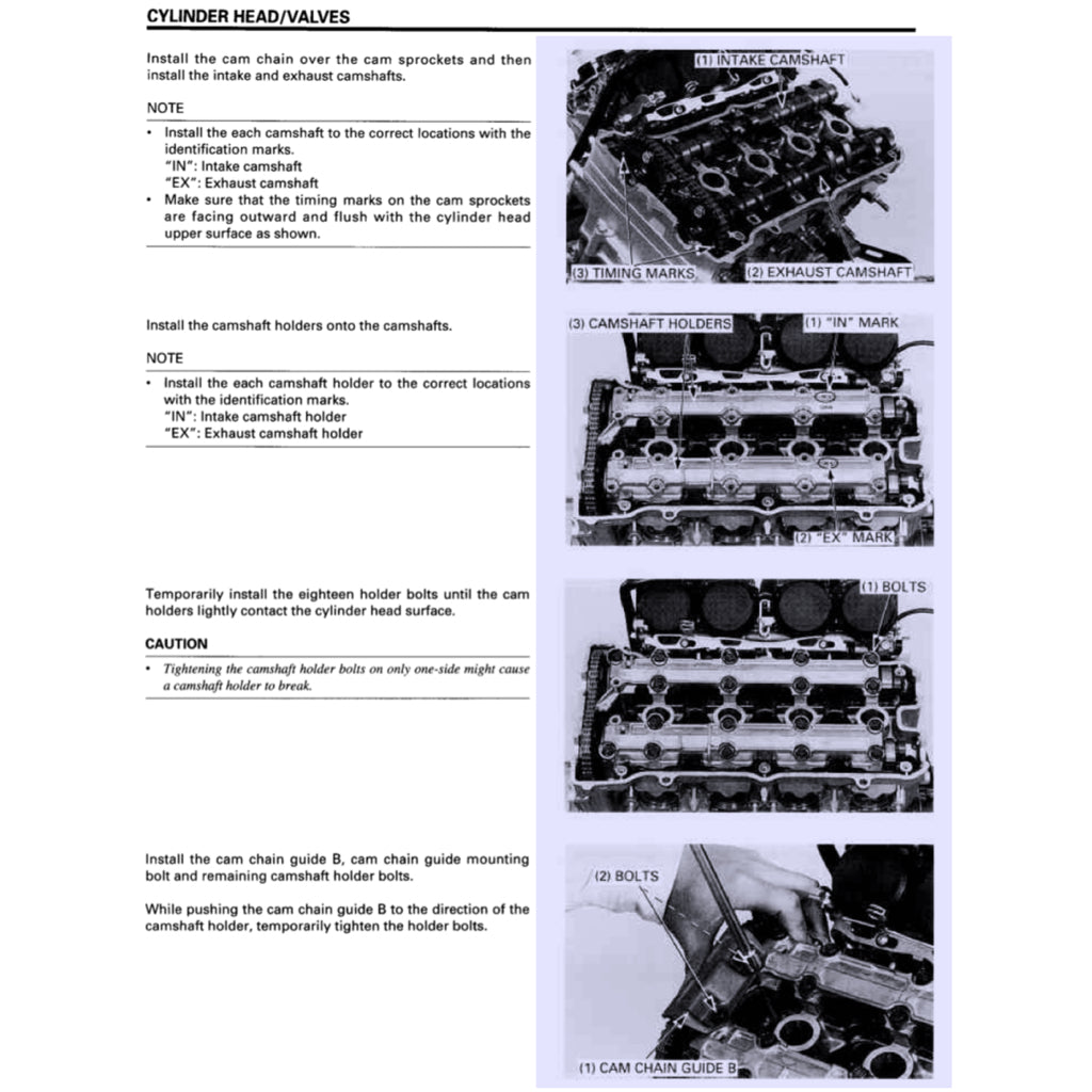 Honda CBR900RR FIREBLADE 1996-1998 Full Manual Set – Repair & Maintenance Manual and Spare Parts Catalog and User Handbook - page 8