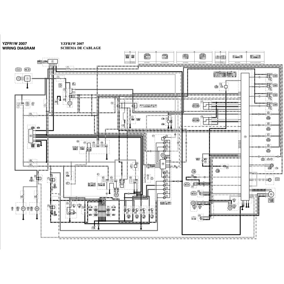 Yamaha YZF-R1 2007-2008 Full Manual Set – Repair & Maintenance Manual and Spare Parts Catalog and User Handbook - page 5