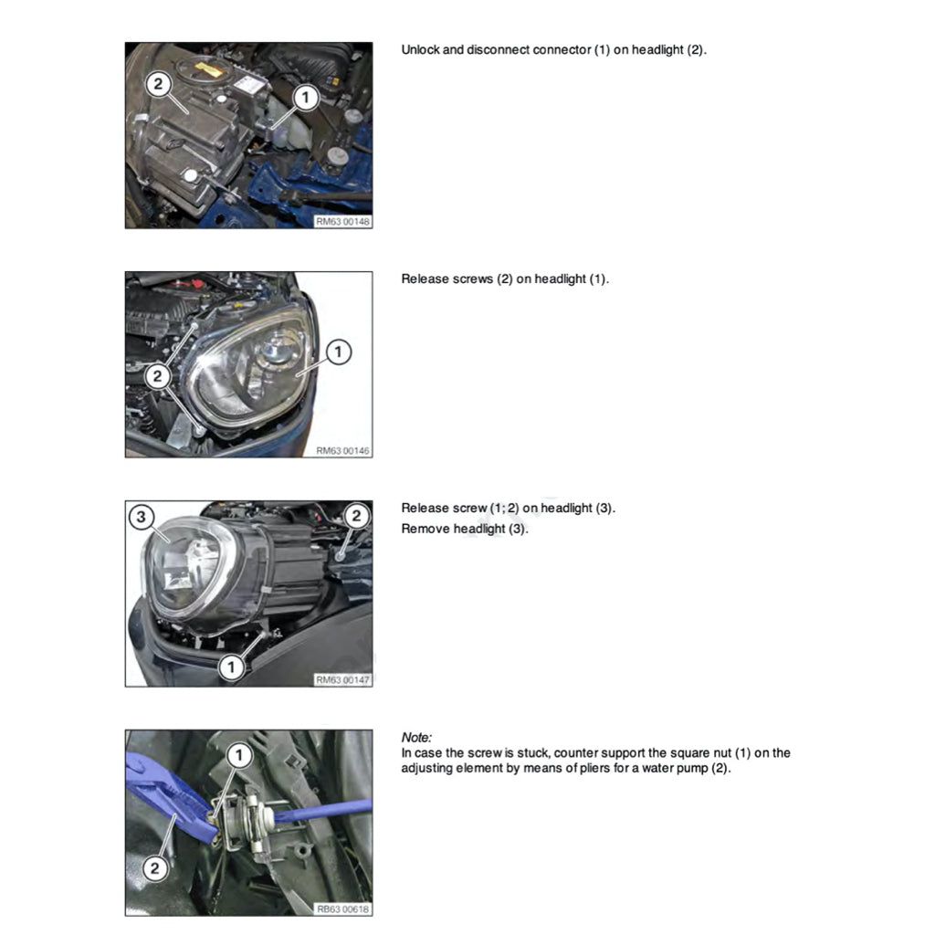 MINI COUNTRYMAN F60 /B38 2017-2023 Full Manual Set – Repair & Maintenance Manual - page 5