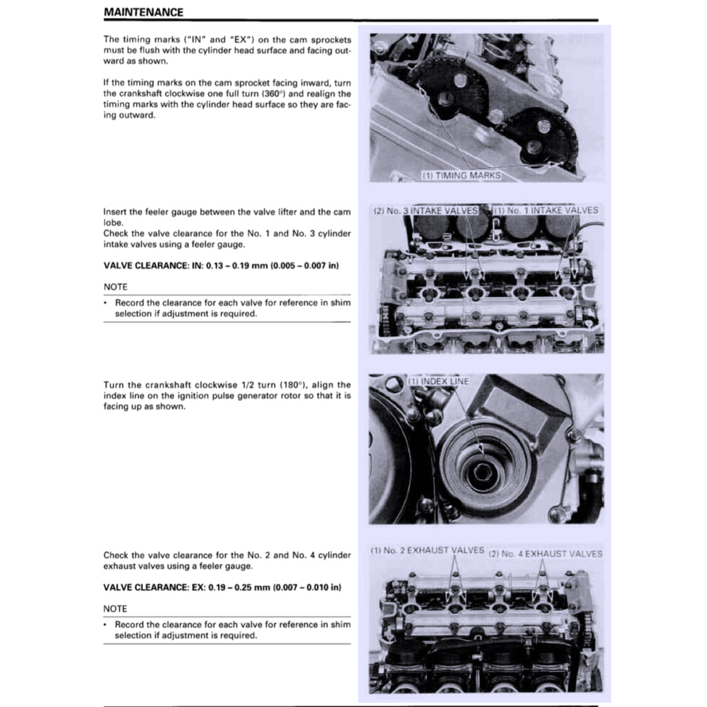 Honda CBR900RR FIREBLADE 1996-1998 Full Manual Set – Repair & Maintenance Manual and Spare Parts Catalog and User Handbook - page 3