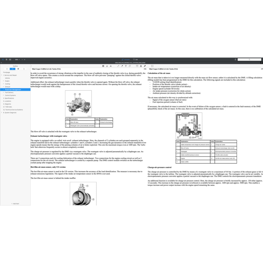 MINI COOPER S R55/56/57 N14 2006-2012 Full Manual Set – Engine Repair & Maintenance Manual and COMPONENT LOCATIONand Wiring - page 4