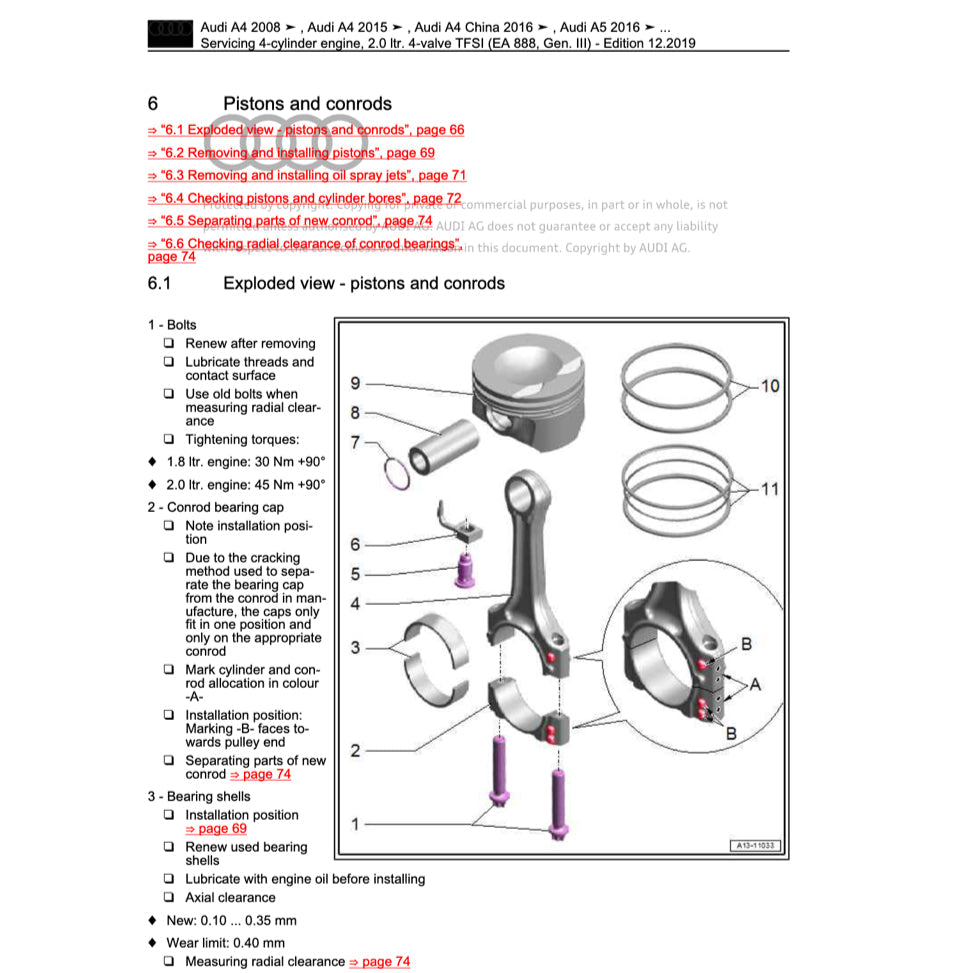 Audi Q5 8R 2008-2017 Full Manual Set – Repair & Maintenance Manual - page 8