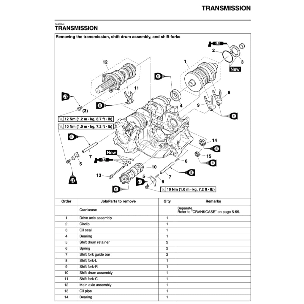 Yamaha YZF-R6 V Full Manual Set – (2006-2007) Repair & Maintenance Manual and Spare Parts Catalog and User Handbook - page 8