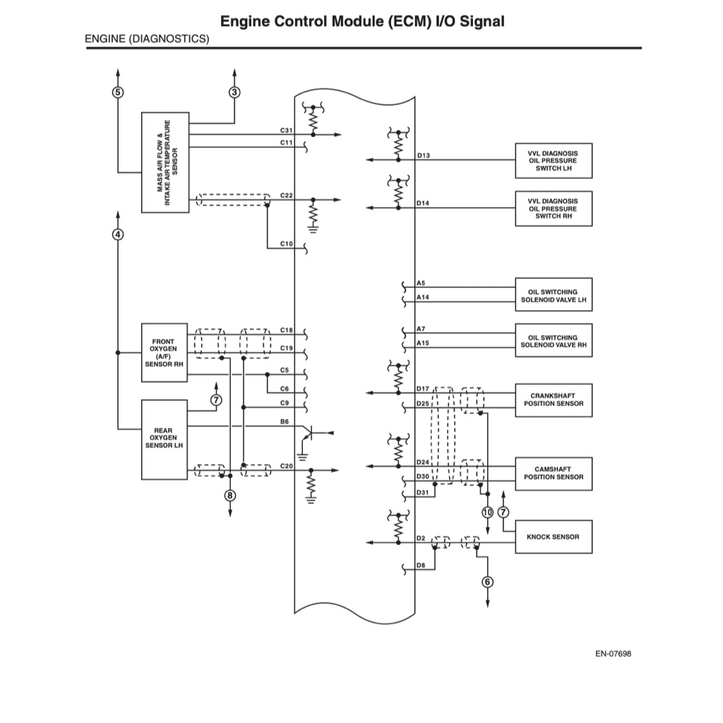 Subaru LEGACY BM 2009-2014 Full Manual Set – Repair & Maintenance Manual - page 8
