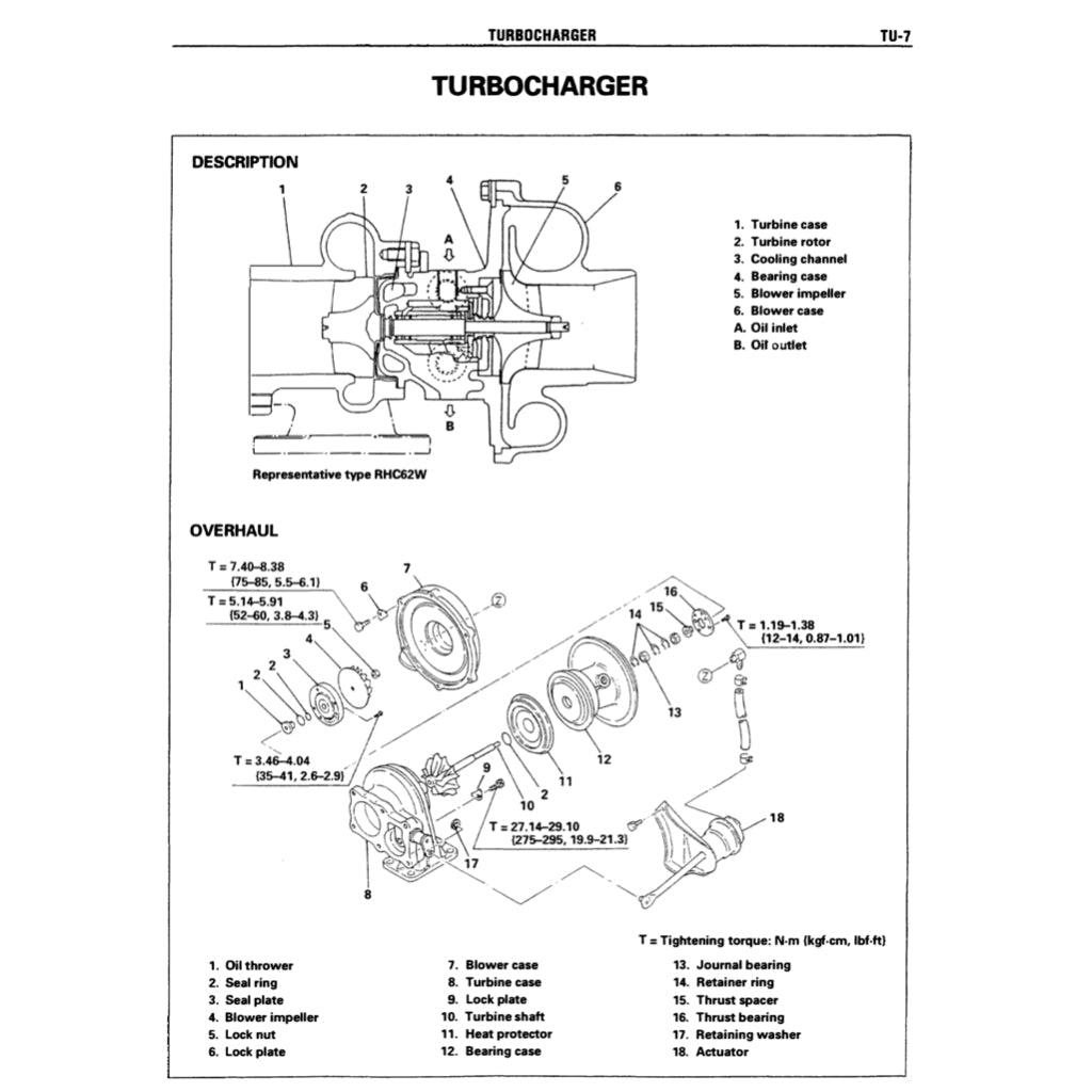 HINO Engine H07D /H07D-T Workshop Service Repair Manual - page 7