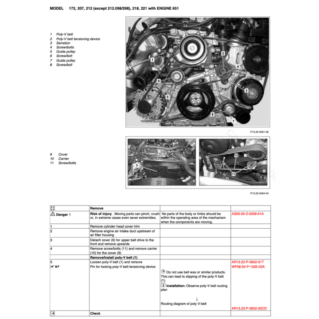 Mercedes-Benz Engine OM651 Service Repair Manual - page 2