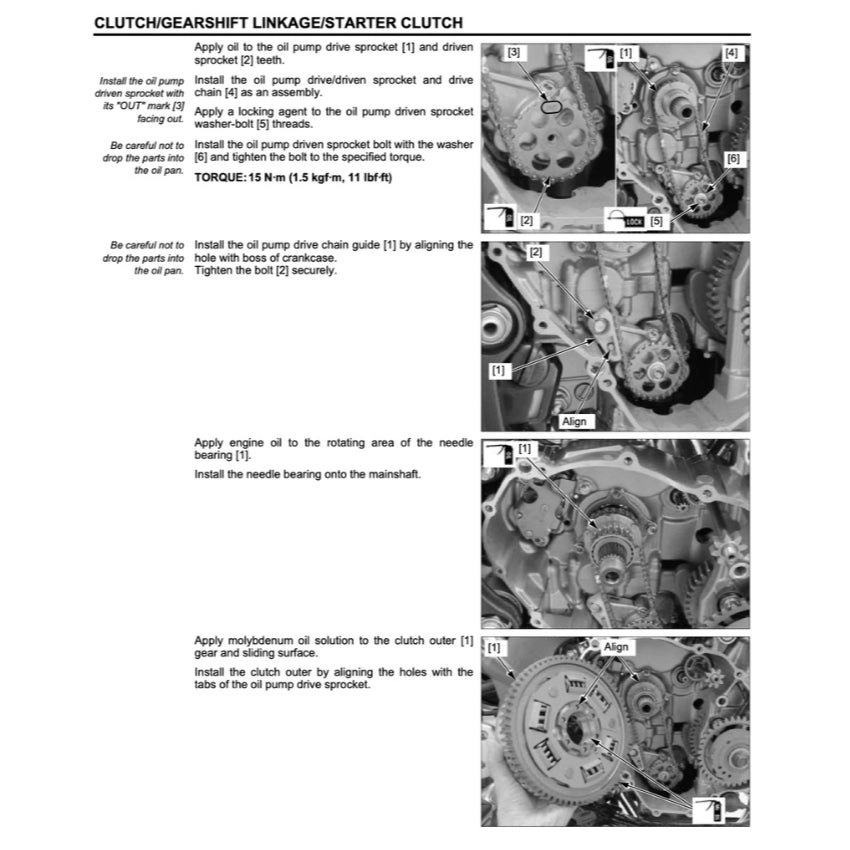 Honda CB650F 2014-2017 Full Manual Set – Repair & Maintenance Manual and Spare Parts Catalog and User Handbook - page 6