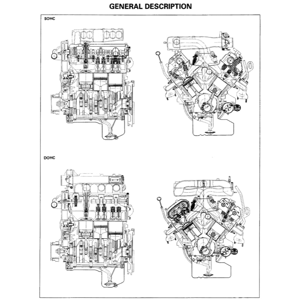 Isuzu TROOPER UX 1994-1997 Full Manual Set – Repair & Maintenance Manual - page 8