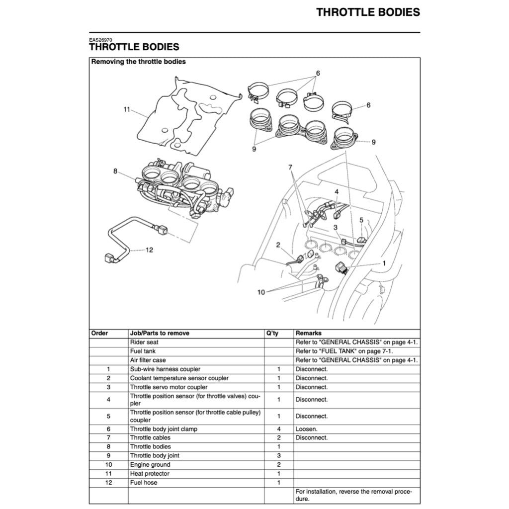 Yamaha YZF-R1 2007-2008 Full Manual Set – Repair & Maintenance Manual and Spare Parts Catalog and User Handbook - page 8