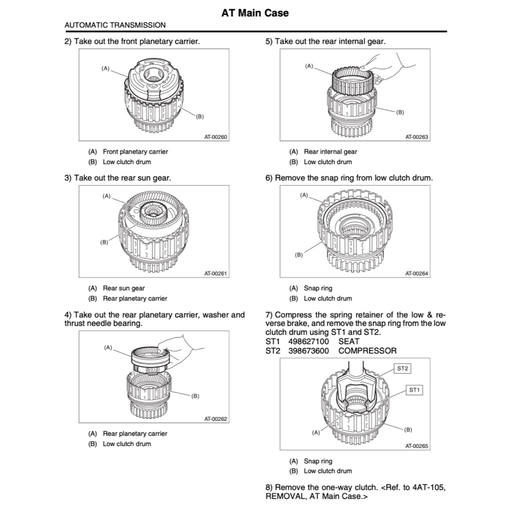 Subaru IMPREZA GE/GH 2008-2011 Full Manual Set – Repair & Maintenance Manual - page 7