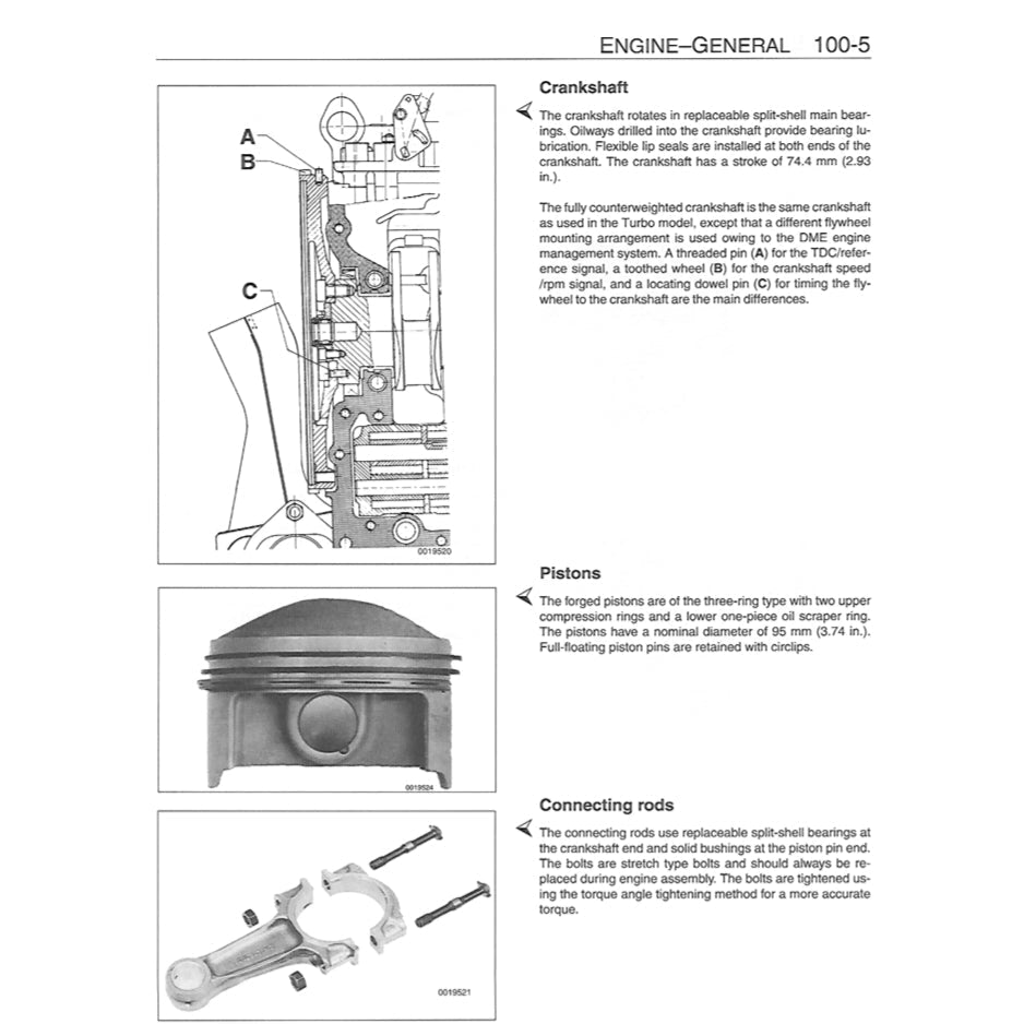 Porsche 911 CARRERA 1984-1989 Full Manual Set – Repair & Maintenance Manual and Spare Parts Catalog - page 5