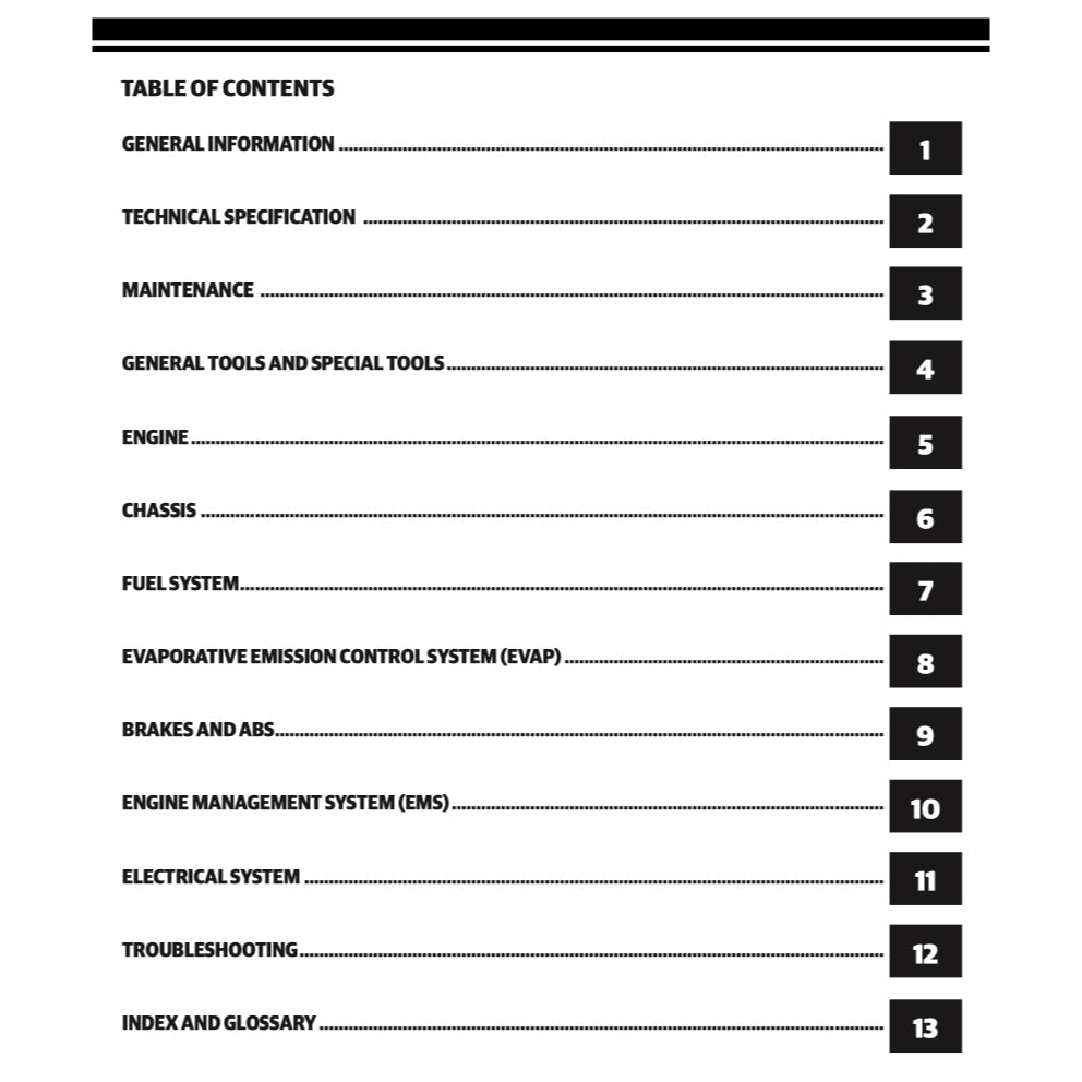 Royal Enfield CONTINENTAL GT TWIN 650 2017-2023 Full Manual Set – Repair & Maintenance Manual and User Handbook - page 2