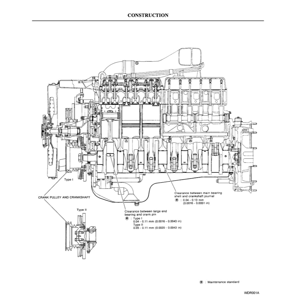 Nissan UD Diesel Engine PF6/PF6T/PFT6TA/PF6TB/PF6TC Service Repair Manual - page 2
