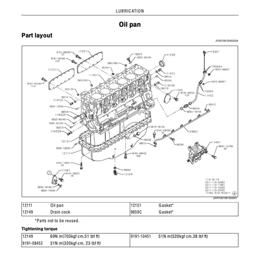 HINO Engine P11C Workshop Service Repair Manual and Parts Book - page 4