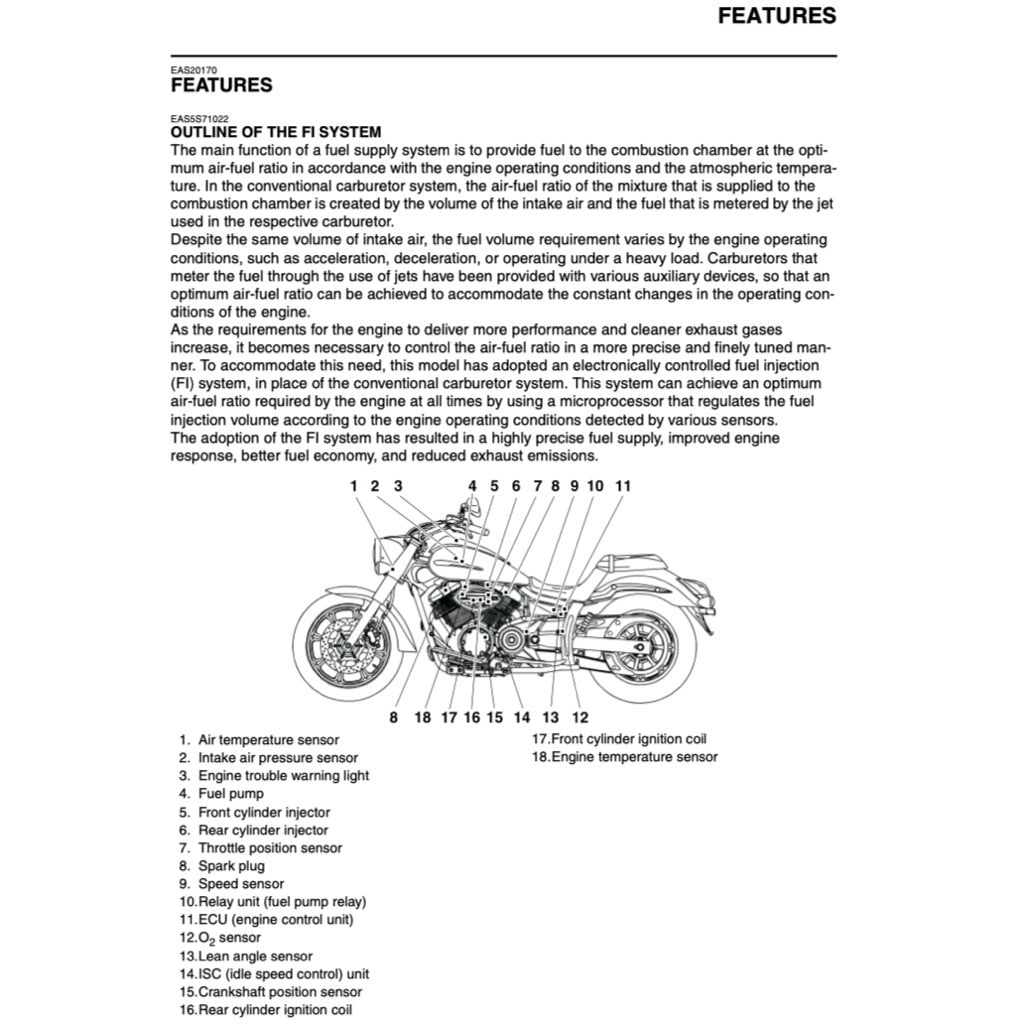 Yamaha XVS950 MIDNIGHT STAR 2009-2015 Full Manual Set – Repair & Maintenance Manual and User Handbook - page 8
