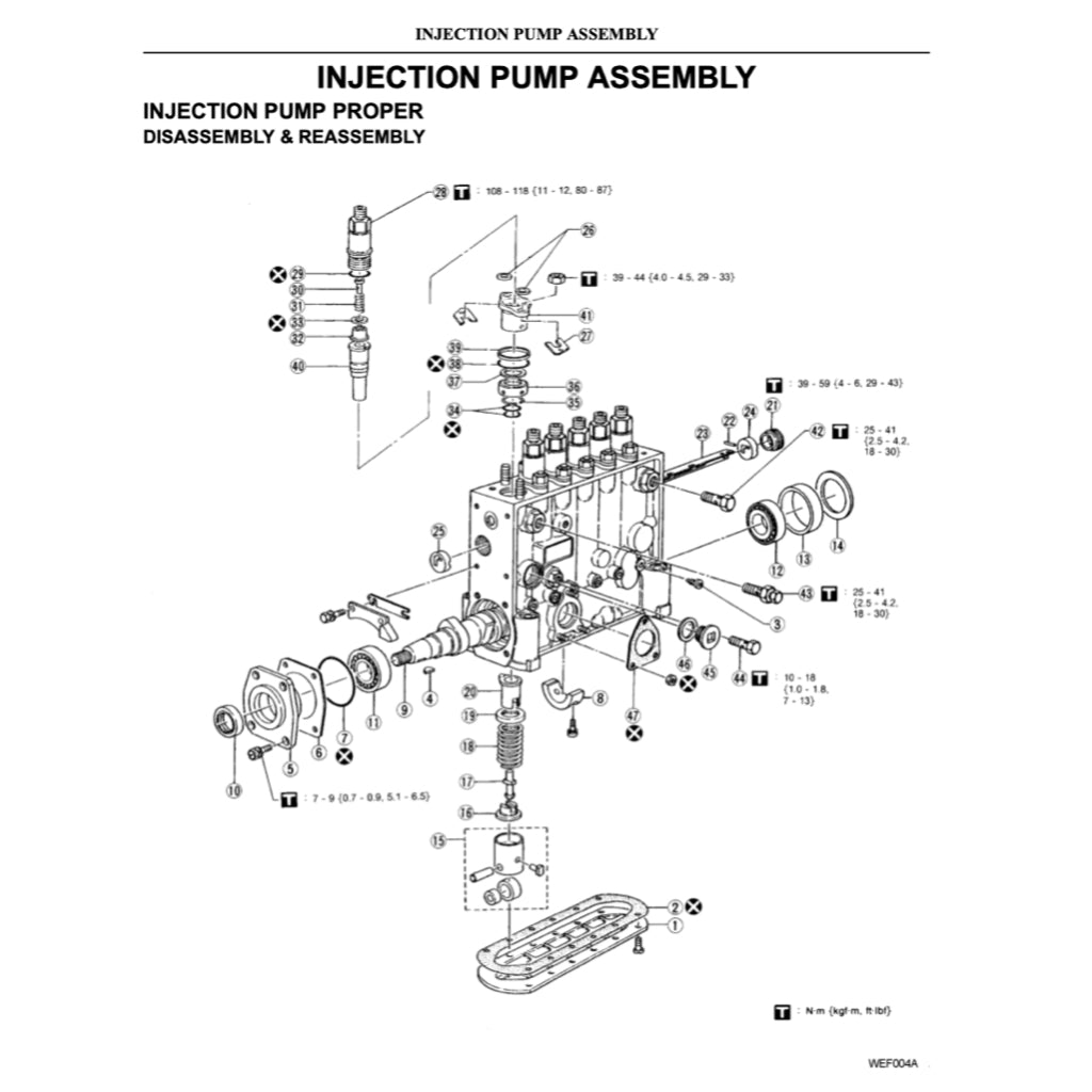 Nissan UD Diesel Engine PF6/PF6T/PFT6TA/PF6TB/PF6TC Service Repair Manual - page 6