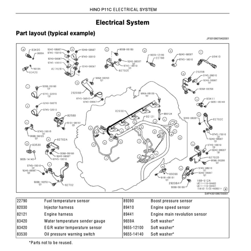 HINO Engine P11C Workshop Service Repair Manual and Parts Book - page 6