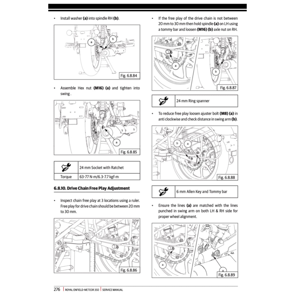 Royal Enfield METEOR 350 2021+ Full Manual Set – Repair & Maintenance Manual and User Handbook - page 7