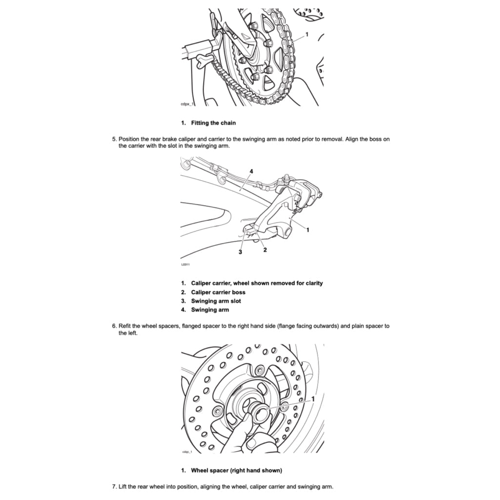 Triumph STREET TRIPLE 765 RS 2018-2022 Full Manual Set – Repair & Maintenance Manual and User Handbook - page 5