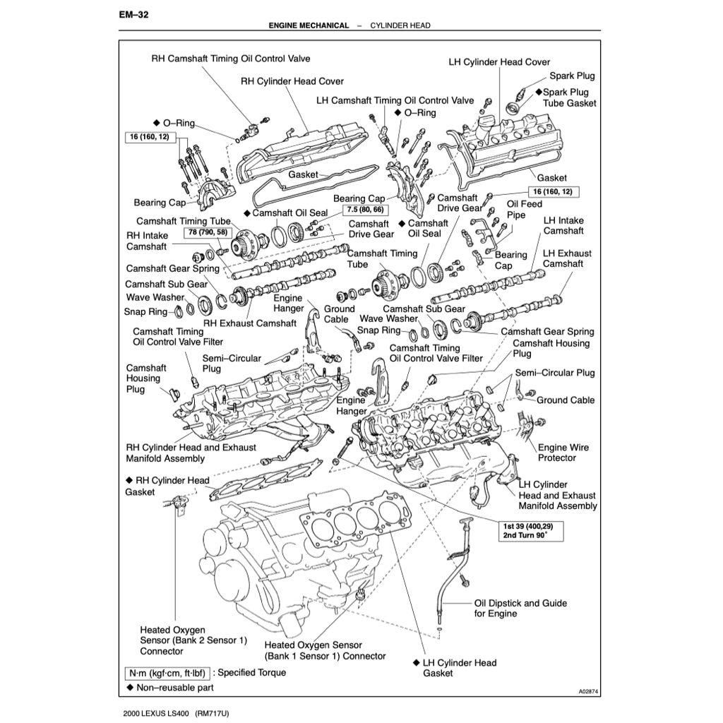 Lexus LS400 XF10/XF20 1990-2000 Full Manual Set – Repair & Maintenance Manual - page 4