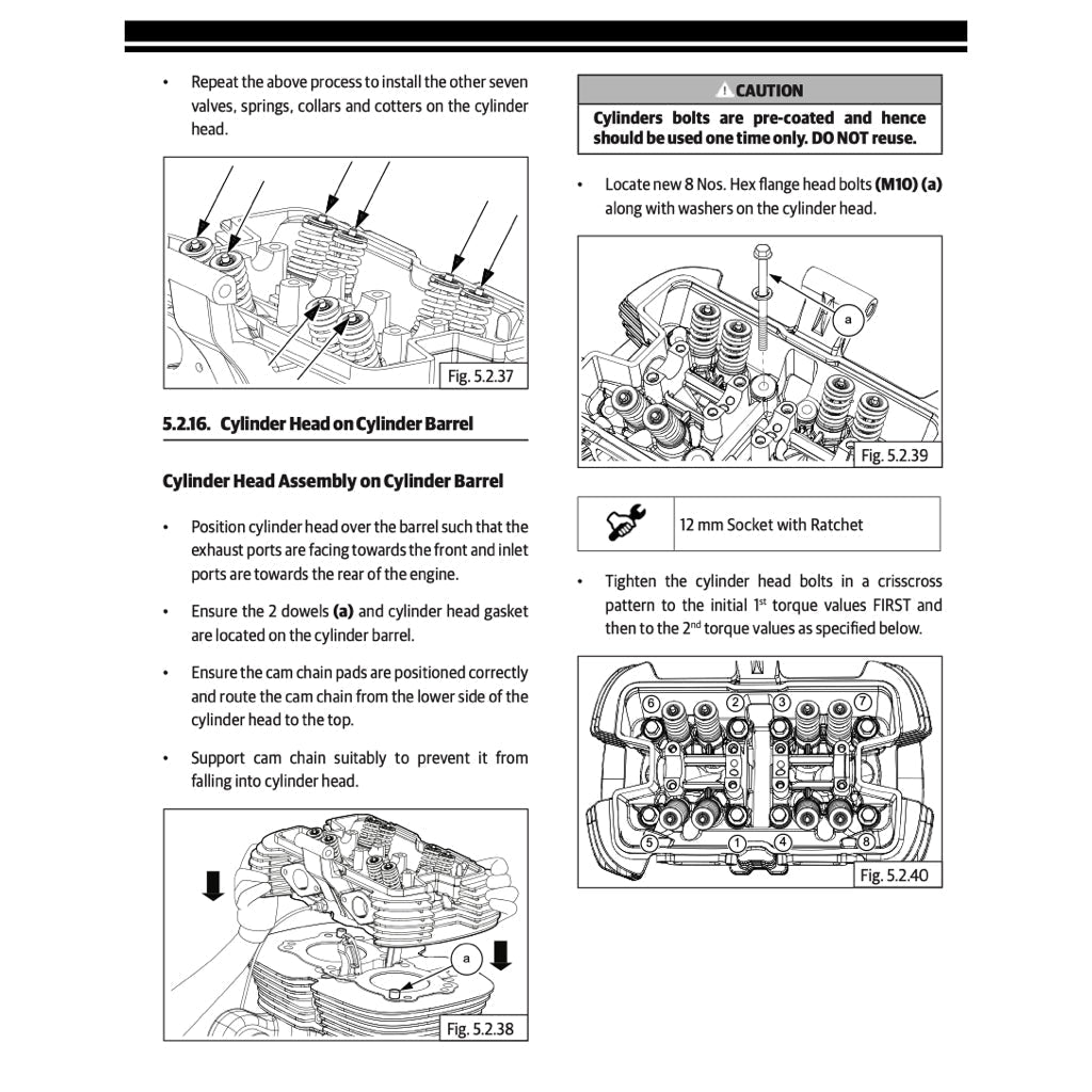 Royal Enfield INTERCEPTOR TWIN 650 2018-2023 Full Manual Set – Repair & Maintenance Manual and User Handbook - page 9