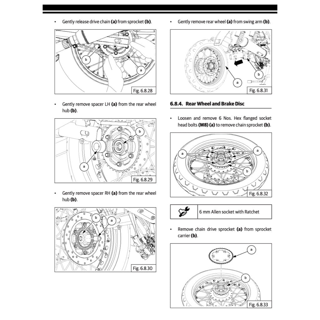 Royal Enfield CONTINENTAL GT TWIN 650 2017-2023 Full Manual Set – Repair & Maintenance Manual and User Handbook - page 7