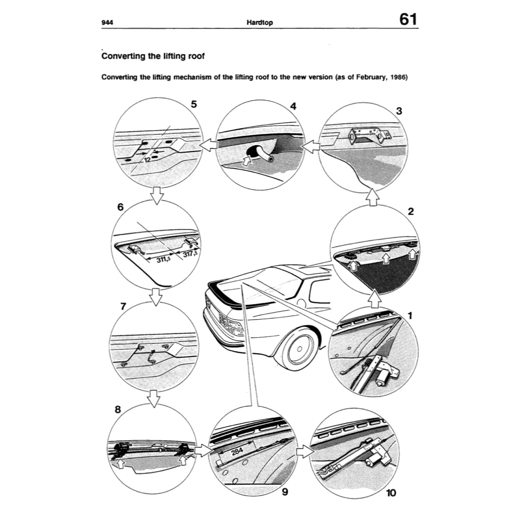 Porsche 944 1982-1991 Full Manual Set – Repair & Maintenance Manual and Spare Parts Catalog - page 2