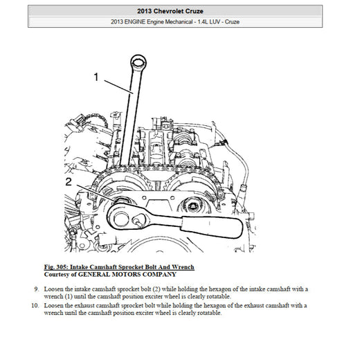 Chevrolet CRUZE J300 2008-2016 Full Manual Set – Repair & Maintenance Manual - page 2