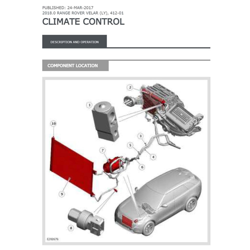 RANGE Rover VELAR L560 2017-2023 Full Manual Set – Repair & Maintenance Manual - page 5