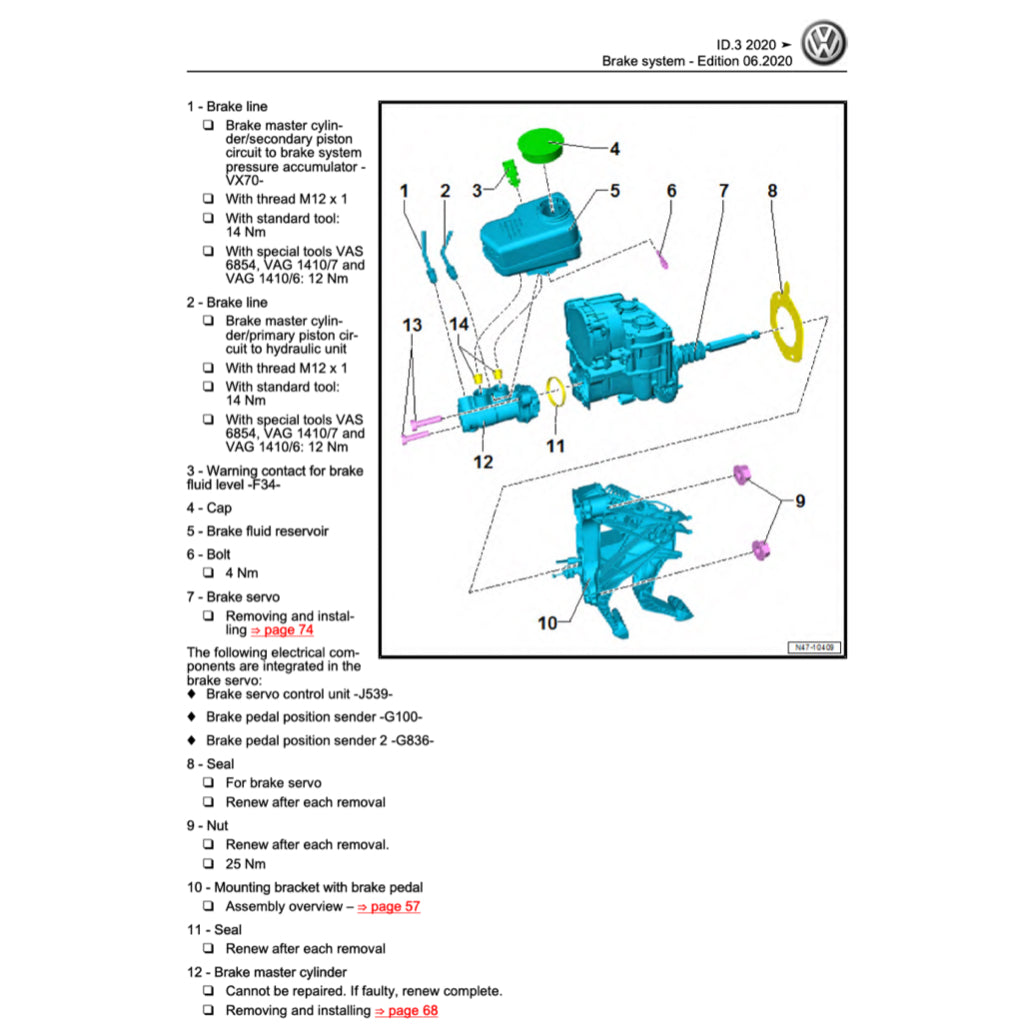 VW ID.3 EV 2020-2023 Full Manual Set – Repair & Maintenance Manual - page 7