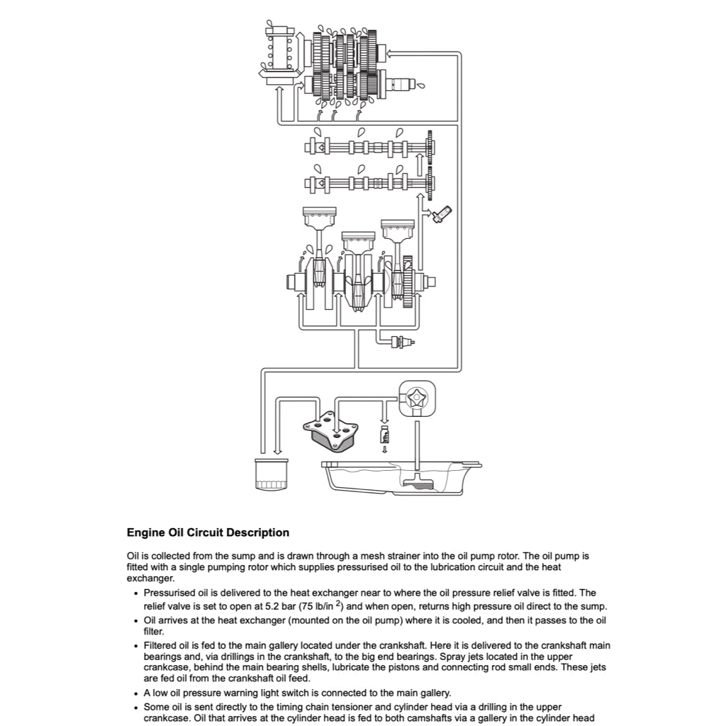 Triumph TIGER 1200 XCX 2016-2023 Full Manual Set – Repair & Maintenance Manual and User Handbook - page 5
