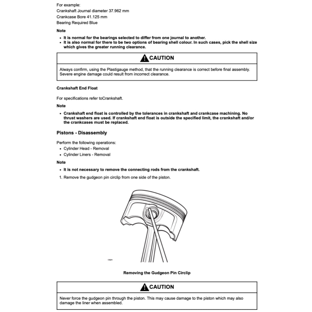 Triumph TIGER 1200 XCX 2016-2023 Full Manual Set – Repair & Maintenance Manual and User Handbook - page 7