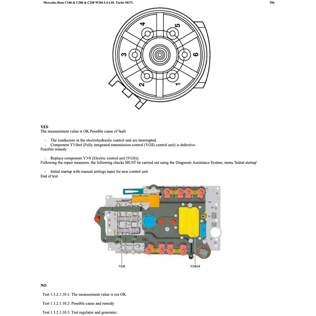 Mercedes-Benz C-CLASS W204 M271 Engine 2007-2015 Full Manual Set – Repair & Maintenance Manual - page 8