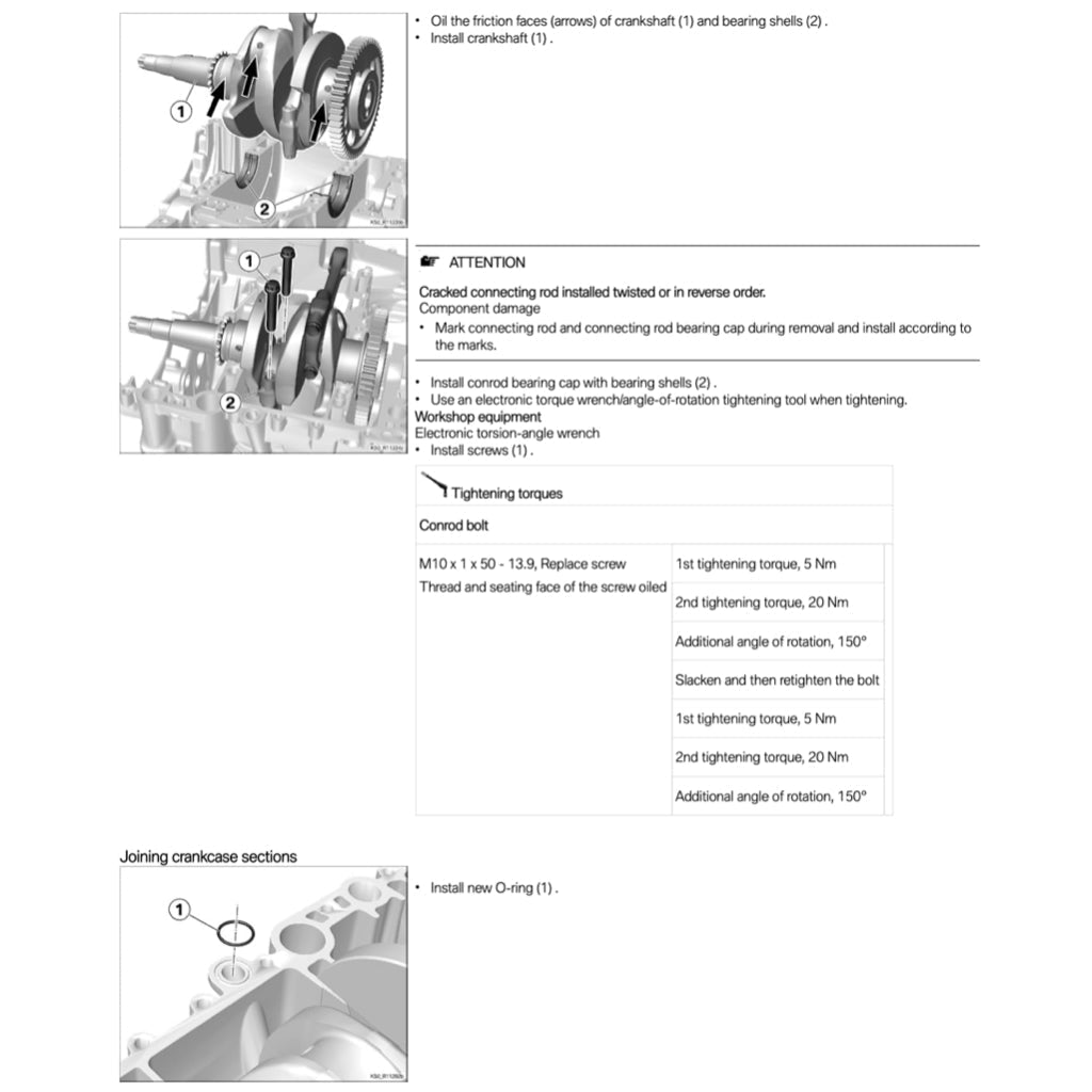 BMW R1200GS ADVENTURE K51 2014-2019 Full Manual Set – Repair & Maintenance Manual and Spare Parts Catalog and User Handbook - page 3