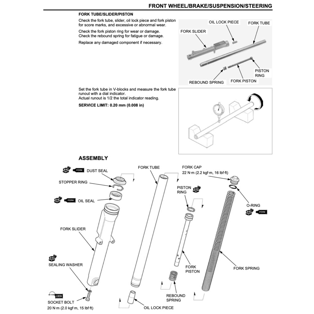 Honda CGL125 WH-A 2006-2015 Full Manual Set – Repair & Maintenance Manual and Spare Parts Catalog - page 7
