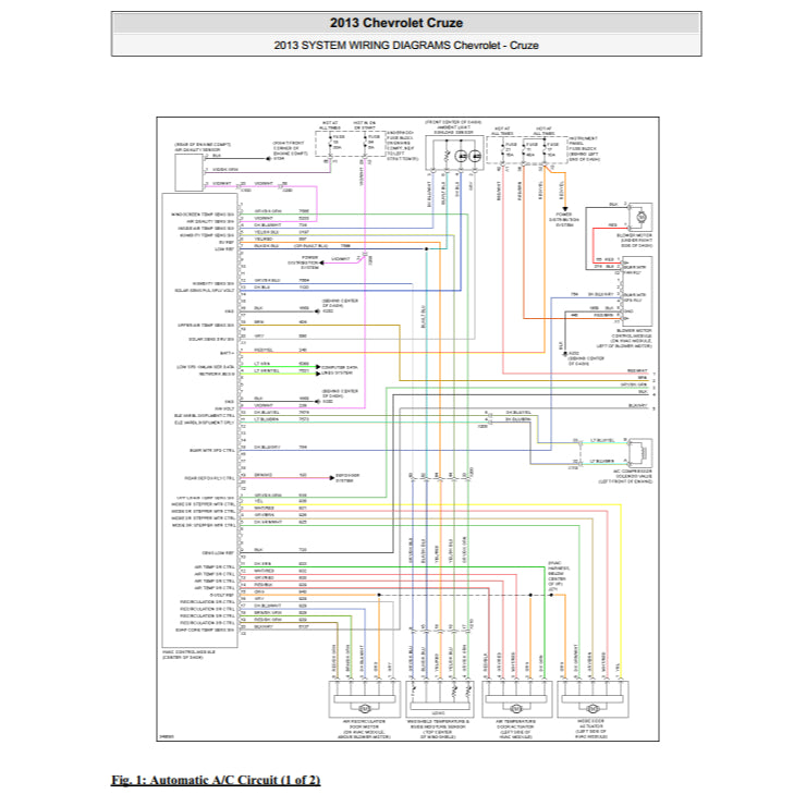 Chevrolet CRUZE J300 2008-2016 Full Manual Set – Repair & Maintenance Manual - page 4