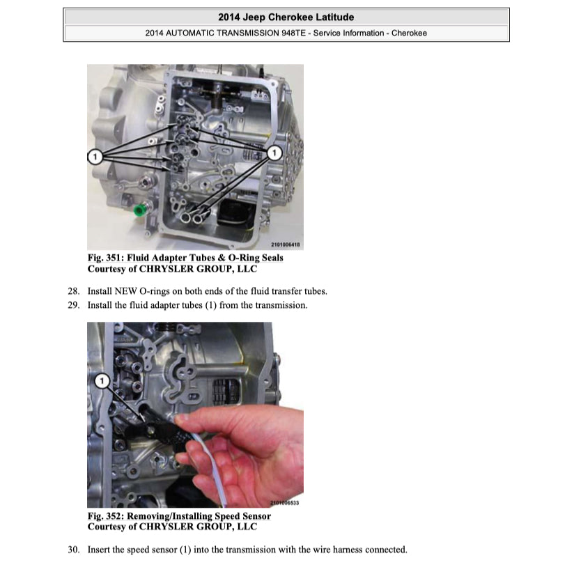 Jeep CHEROKEE KL 2014-2023 Full Manual Set – Repair & Maintenance Manual - page 6