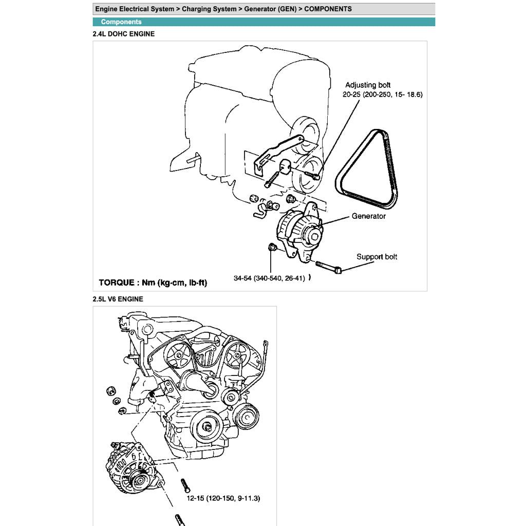 Hyundai SONATA EF 1998-2004 Full Manual Set – Repair & Maintenance Manual - page 4