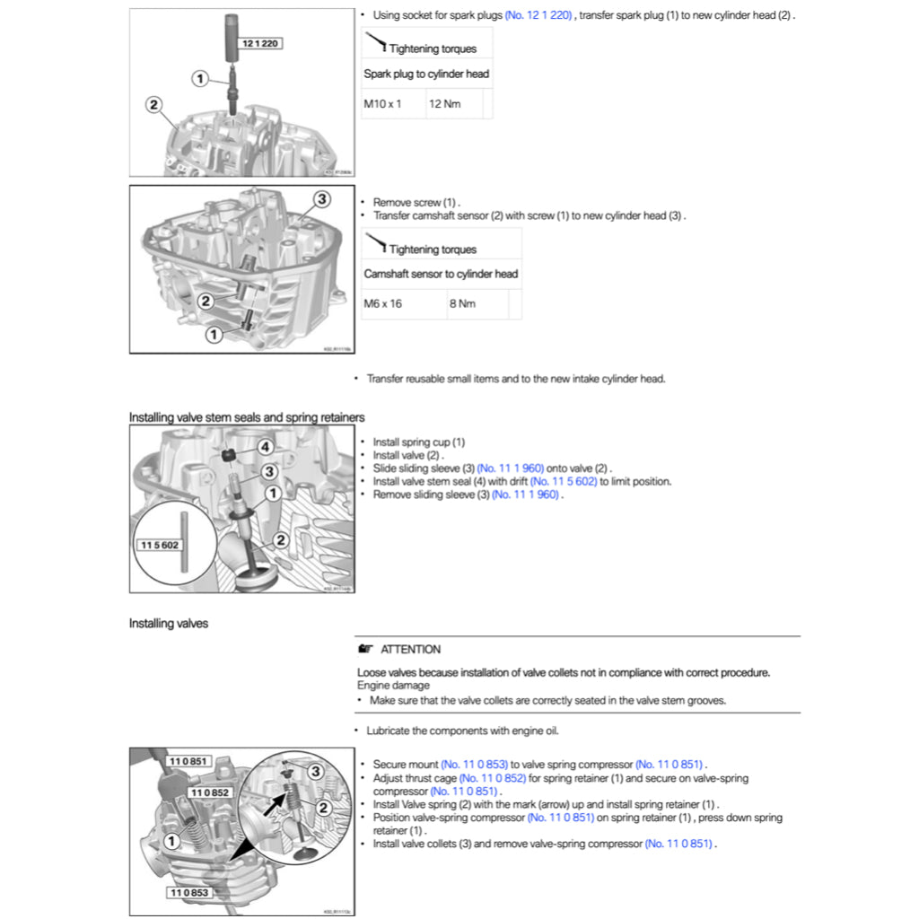 BMW R1200GS ADVENTURE K51 2014-2019 Full Manual Set – Repair & Maintenance Manual and Spare Parts Catalog and User Handbook - page 4