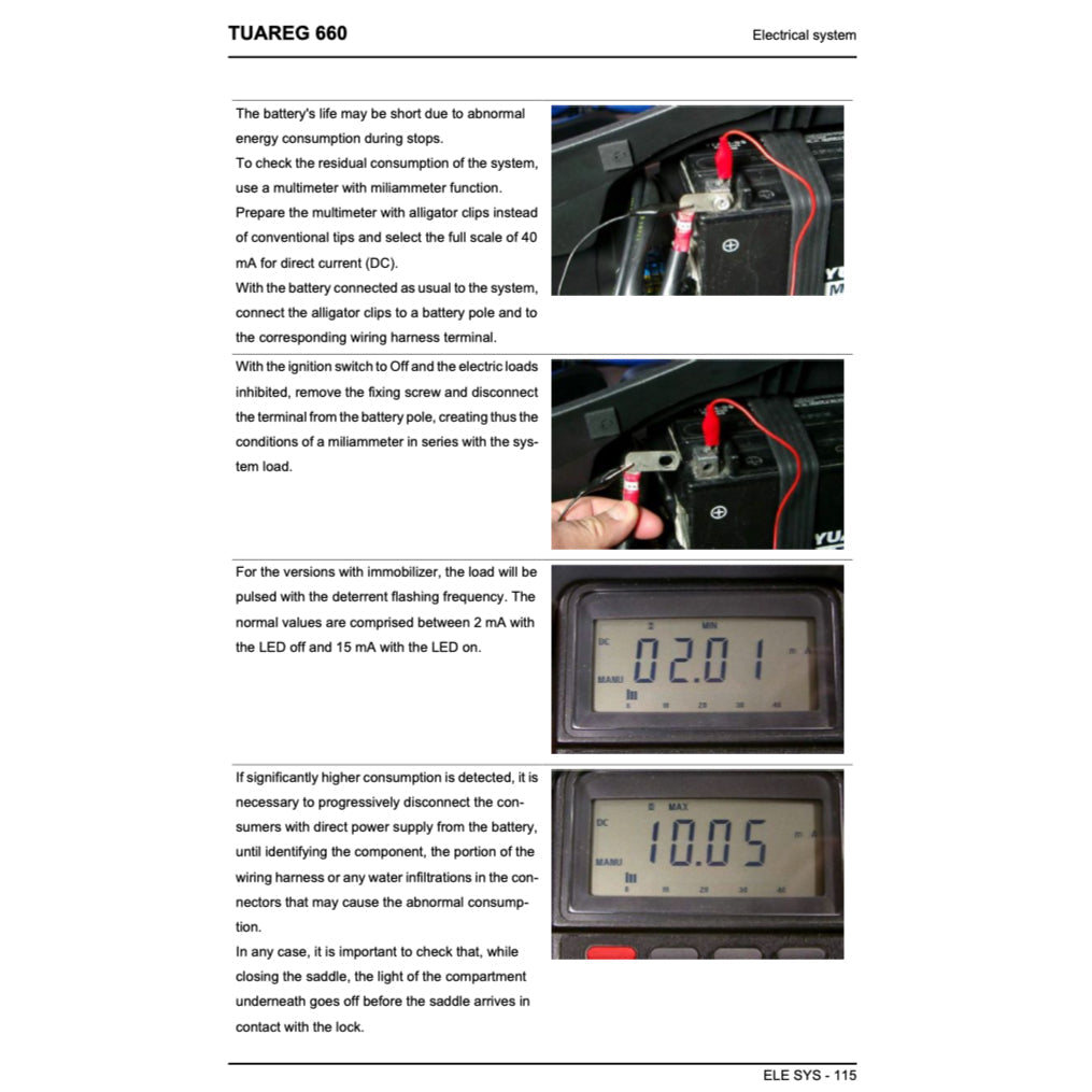 Aprilia TUAREG 660 2021+ Full Manual Set – Repair & Maintenance Manual and Spare Parts Catalog and User Handbook - page 7