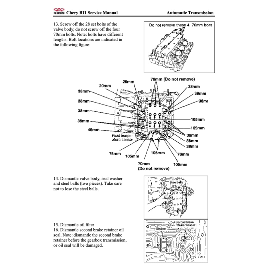 Chery EASTAR B11 2004-2011 Full Manual Set – Repair & Maintenance Manual - page 9